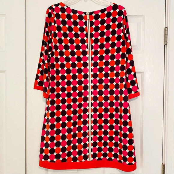 EUC LIKE NEW Eliza J Octogan Print Dress 12 - Picture 3 of 10
